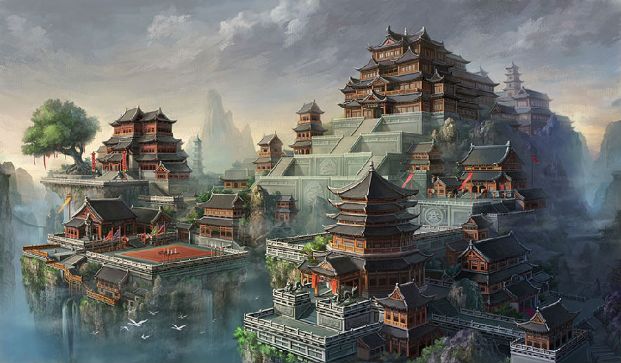 《桃园三国》游戏场景图